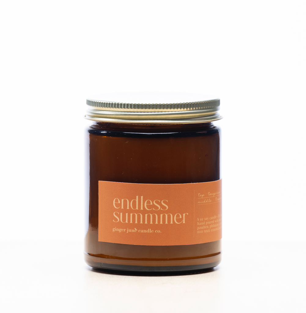 ENDLESS SUMMER • minimal collection • 8 oz soy candle