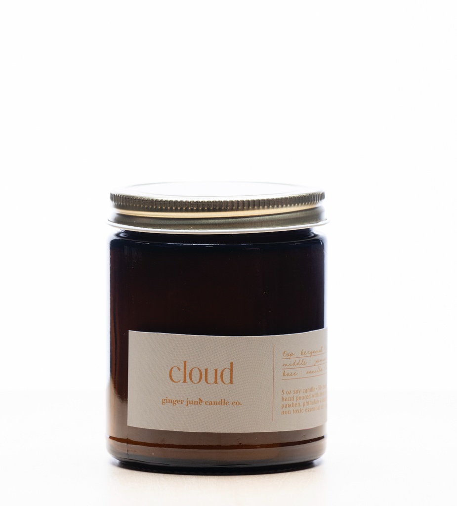 CLOUD • minimal collection • 8 oz soy candle