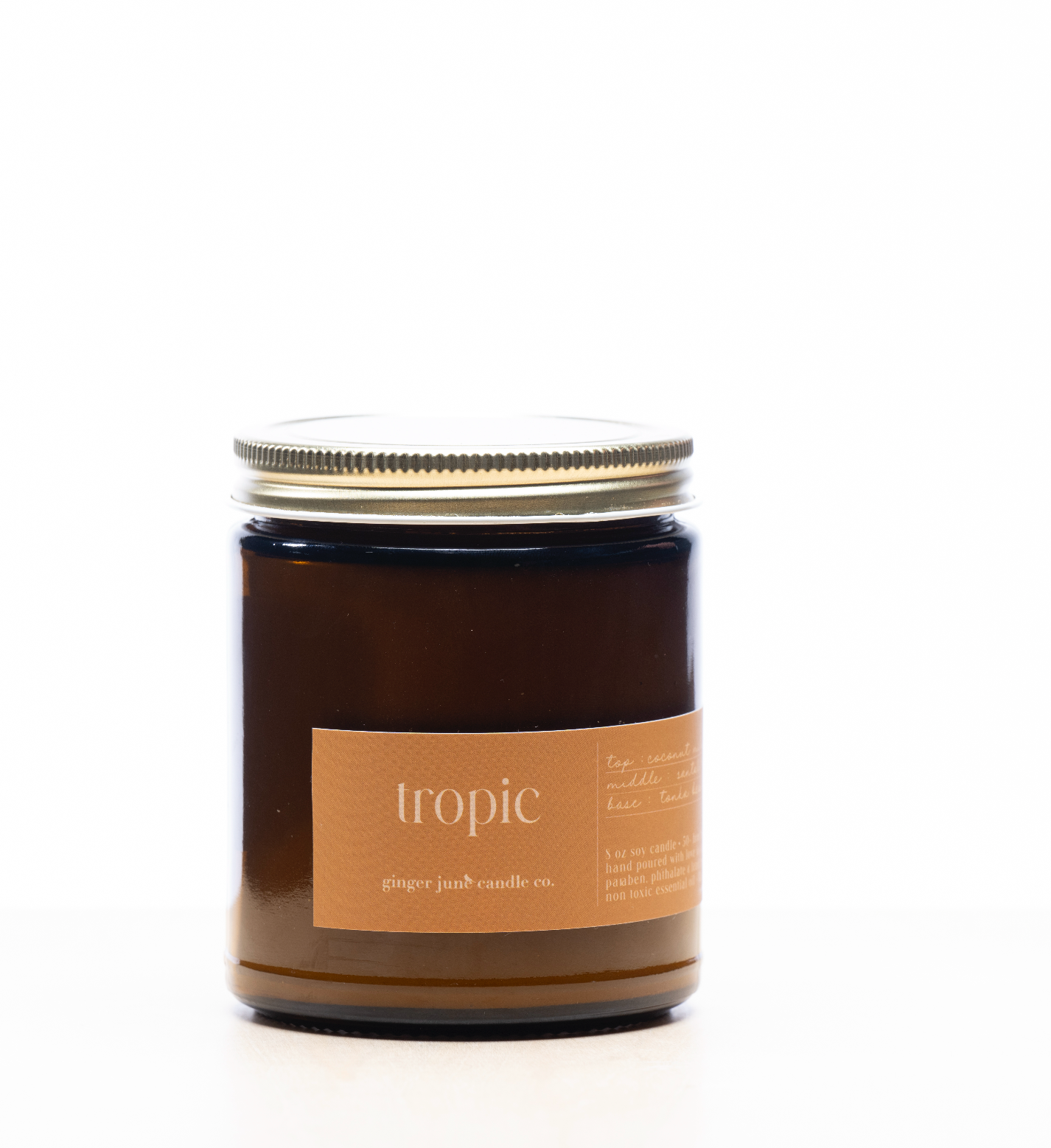 TROPIC • minimal collection • 8 oz soy candle