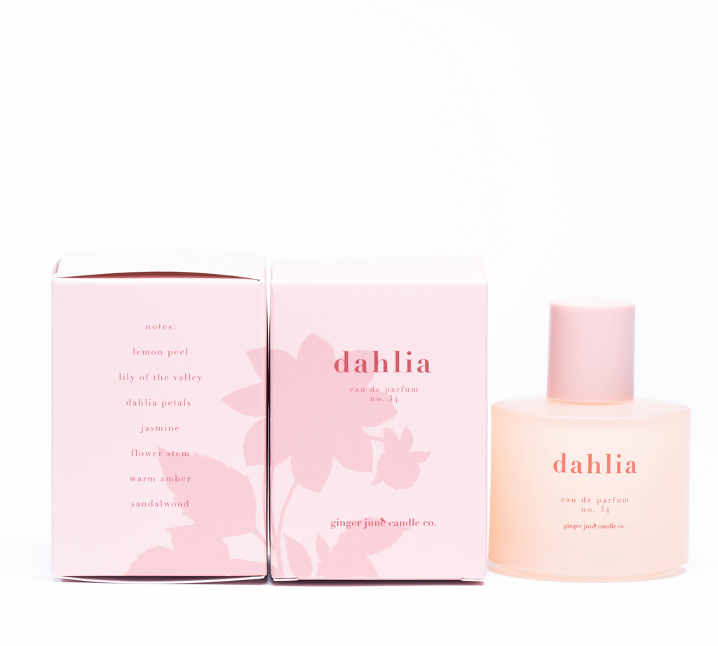 no. 34 dahlia • clean perfume • choose roller or eau de parfum from dropdown