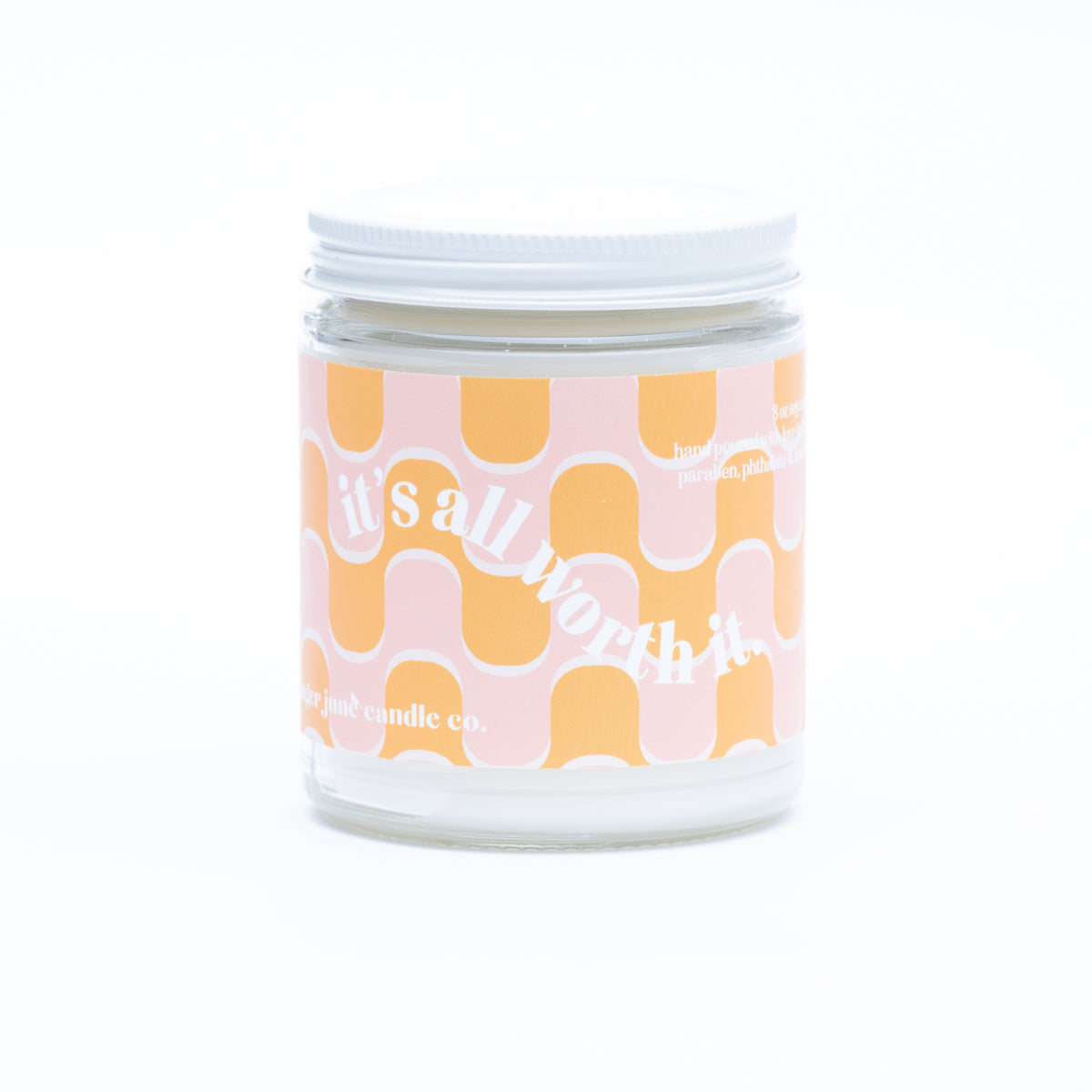 Sea Salt Pine Mason Jar Candle - Original Collection